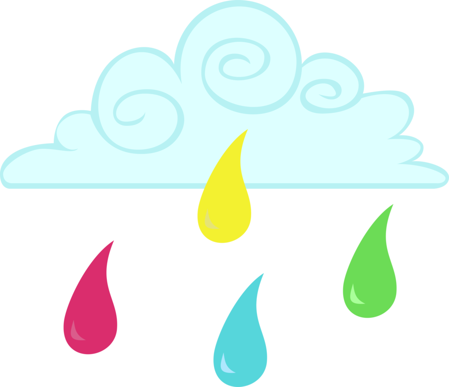 Rainbowrain's Cutie Mark [request] By Lahirien - Mlp Cloud Cutie Mark (900x776)