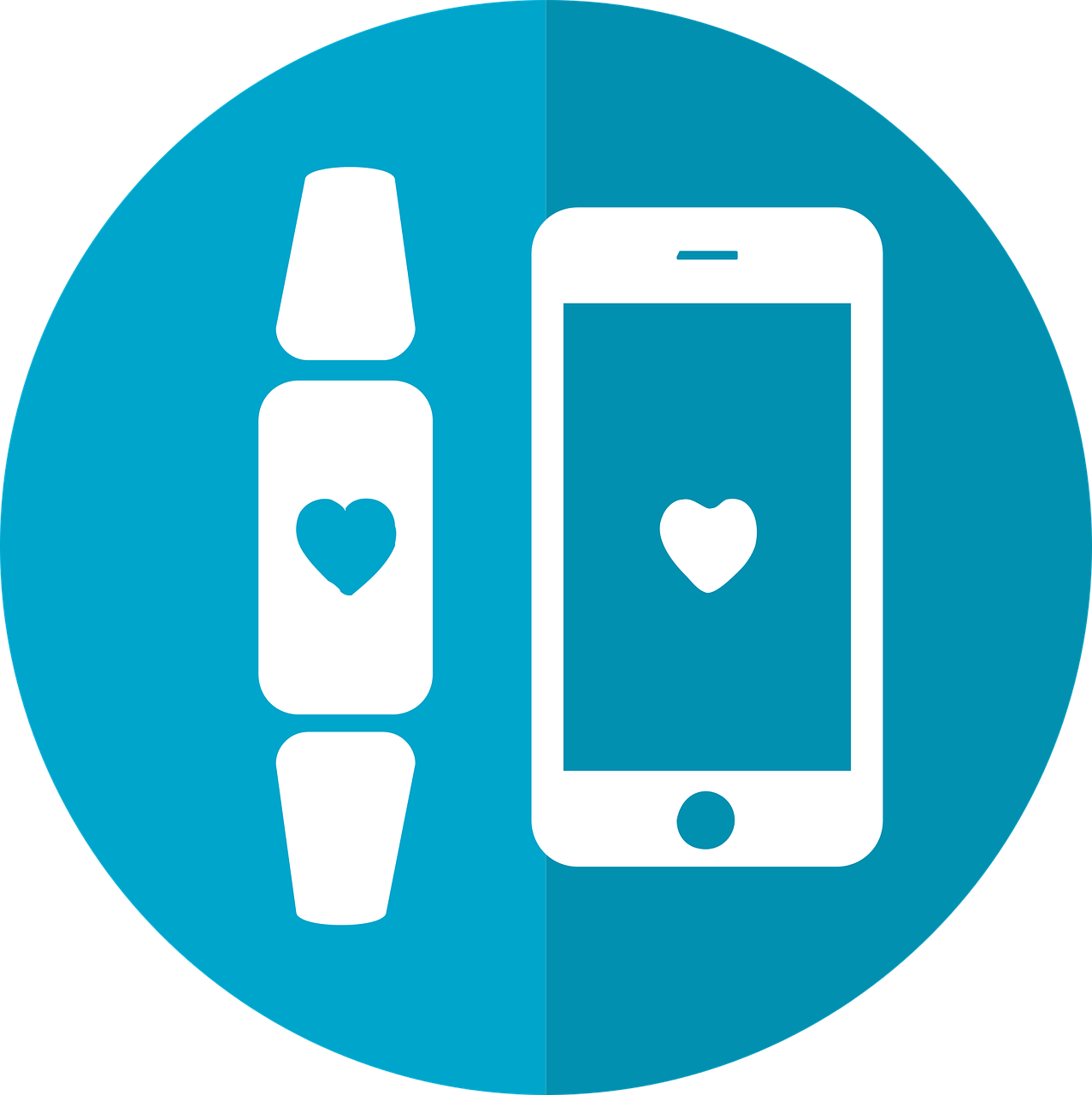 Let's Face It, Technology Has Changed The Way The World - Fitness Tracker Vector (1277x1280)