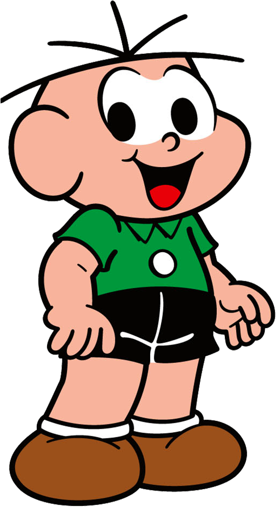 Mônica Cebolinha Magali Cascão Chico Bento Turma Da - Aplique Turma Da Monica (552x1024)