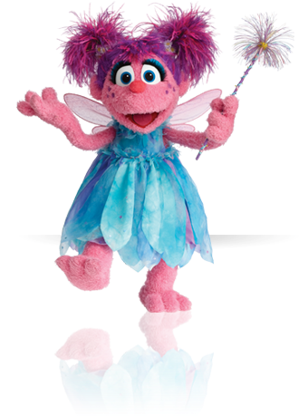Abby Cadabby - Sesame Street Abby Peel And Stick Giant Wall Decal (329x516)