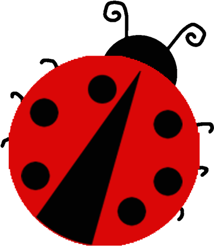 Ladybug Clip Art Template - Ladybug Template Printable (600x512)