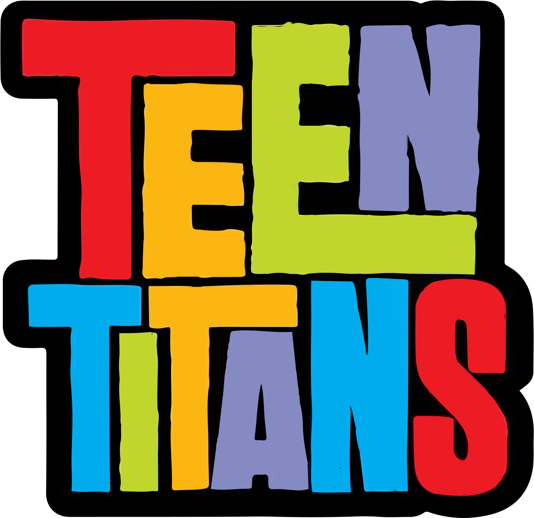 Teen Titans Tv Series Wikipedia Rh En Wikipedia Org - Teen Titans Logo Png (2000x1893)