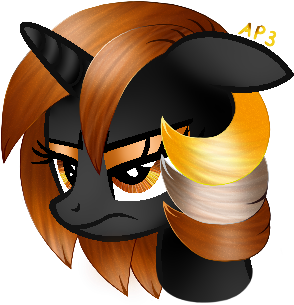 [mlp] Amber By Amberpone - Cartoon (630x630)