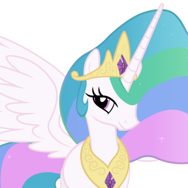 My Little Pony - Friendship Is Magic Księżniczka Celestia (386x386)