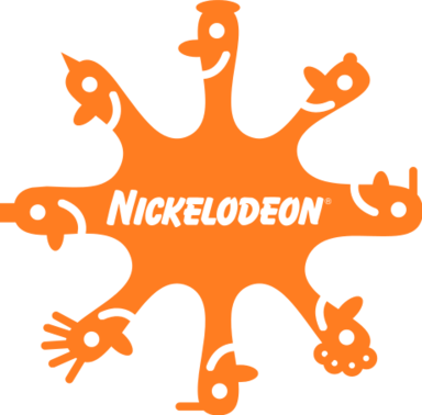 File - Nickelodeon Starfish - Svg - Orange Paint Splatter Clip Art (384x378)