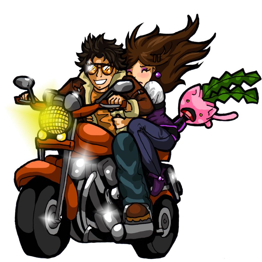 Biker Brad By Acerotiburon Biker Brad By Acerotiburon - Biker Pokemon (900x902)