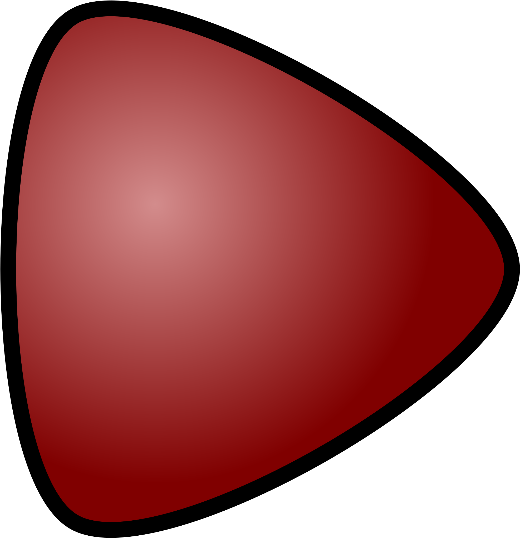 Play Button, Red, For Media Player - Portable Network Graphics (2400x2400)