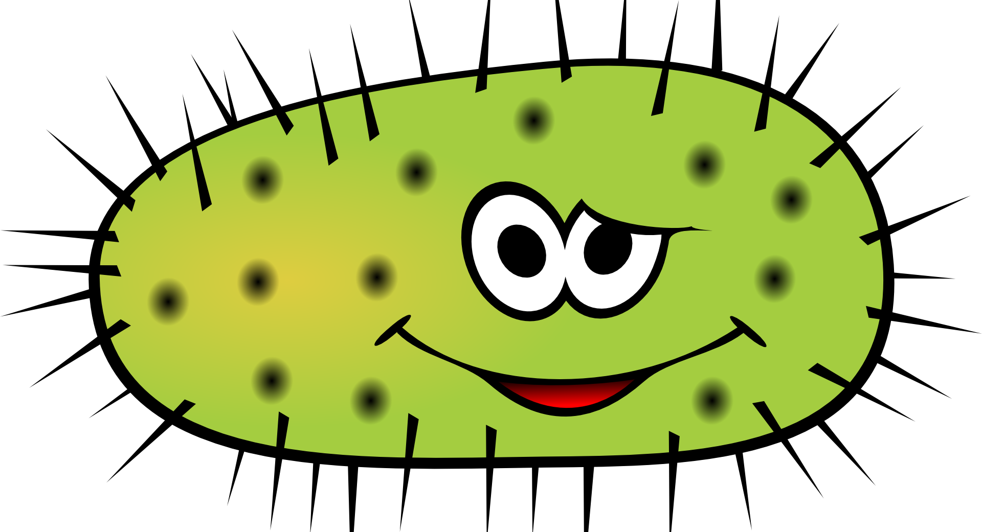 Bacteria Cartoon (1920x1041)