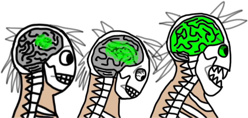 Rage Virus Stages Of Infection By Donnydanger12 - Infection (836x836)