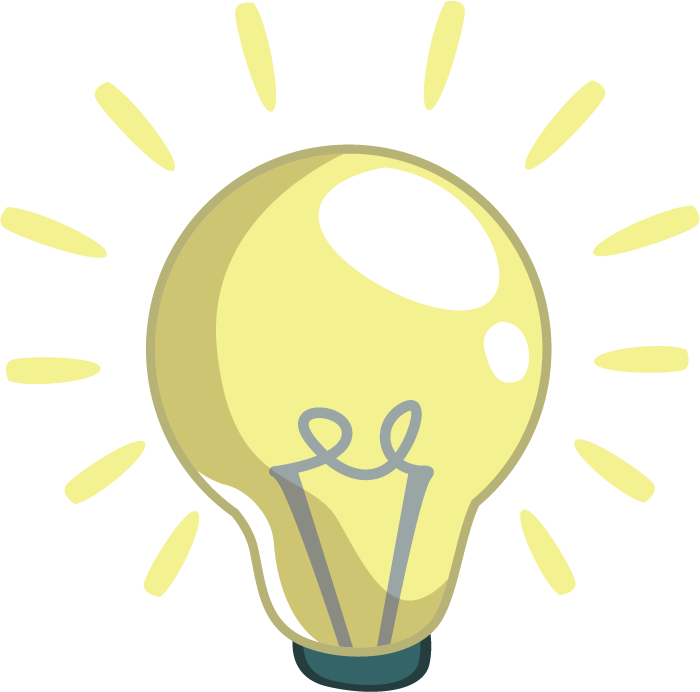 Incandescent Light Bulb Cartoon Electric Light Clip - Incandescent Light Bulb (700x692)