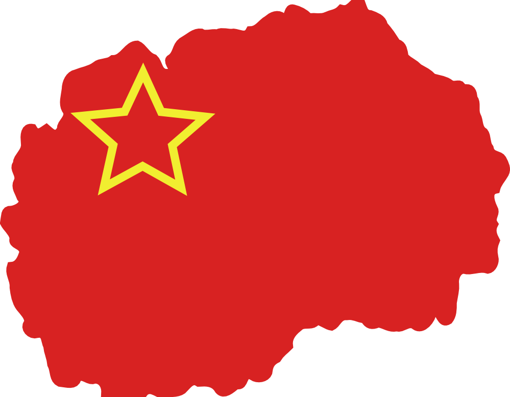 Clip Arts Related To - Flag Of The Republic Of Macedonia (999x778)