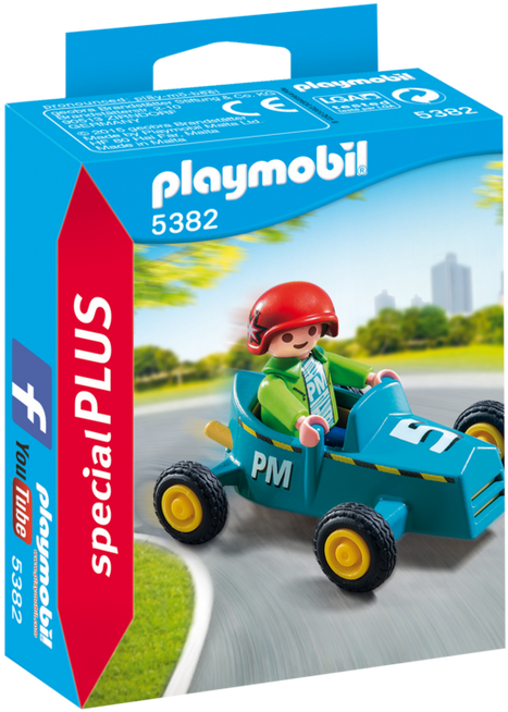 Playmobil Special Plus Soap Box Derby - Playmobil 5382 Boy With Go-kart (940x658)