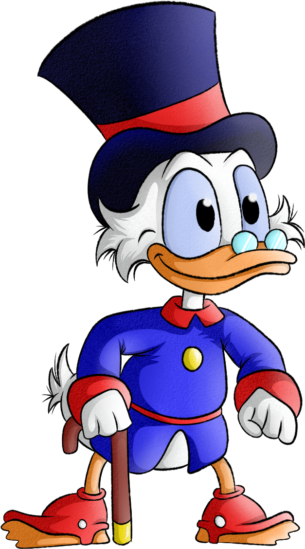 Scrooge Mcduck [render] By Chrono The - Duck Tales Render (656x1157)