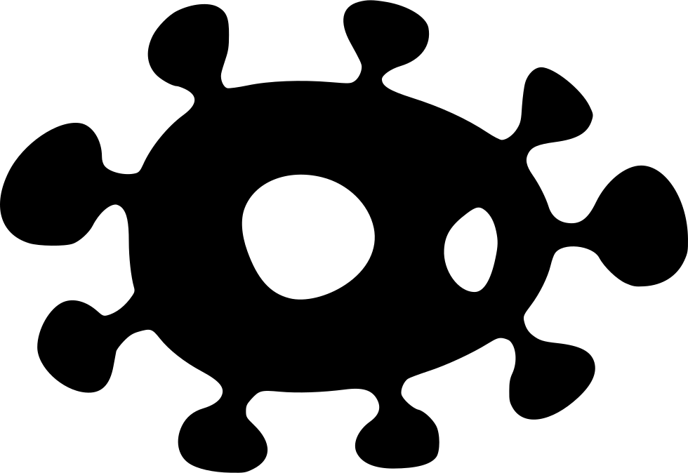 Virus Antivirus Bacteria Infection Danger Biohazard - Euclidean Vector (980x674)