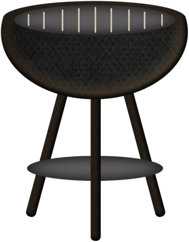 Aw Picnic Grill - Bbq Grill Clipart Png (391x500)