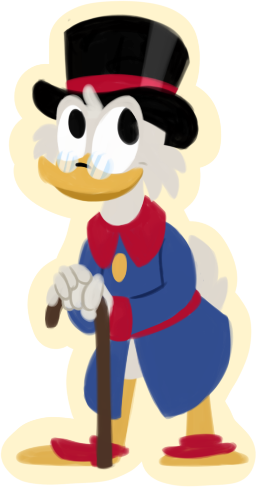 Scrooge By Roseyicywolf - Scrooge Mcduck (672x1188)
