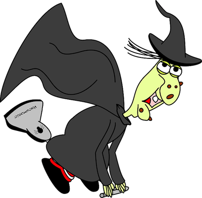 Antimicrobial Peptide Can Reduce Acne Infection In - Witch On A Vacuum Cleaner (400x393)
