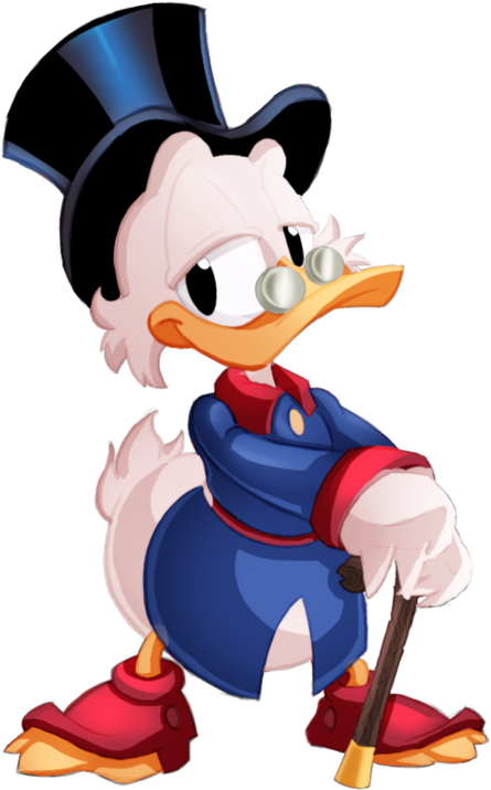 Scrooge Mcduck By Isenrod - Cartoon (800x938)