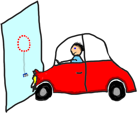 Build Your Own Cool Parking Sensor Using A Neopixel - Arduino Garage Parking Sensor (500x404)