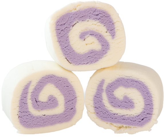 Lavender Bubble Bar - Swiss Roll (600x600)