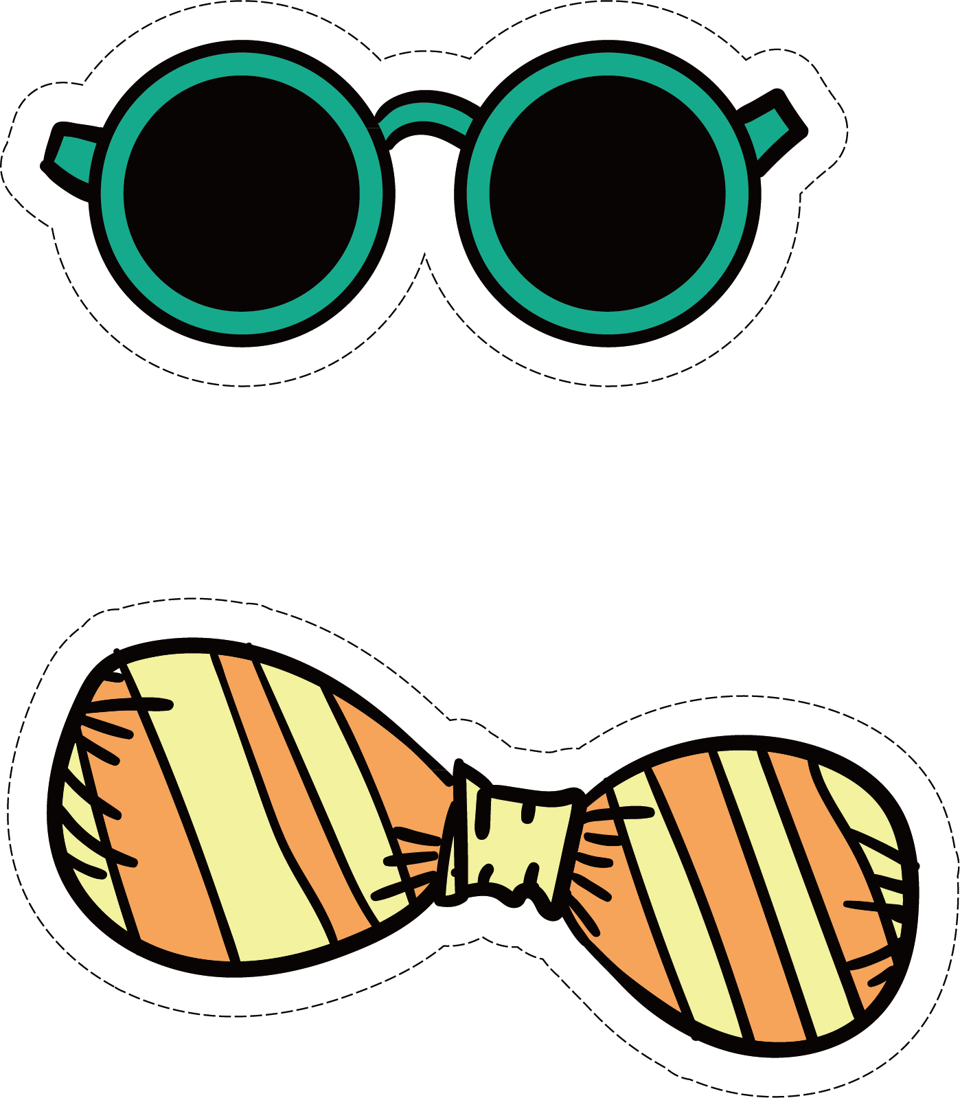 Sunglasses Clip Art - Sunglasses Clip Art (1398x1599)