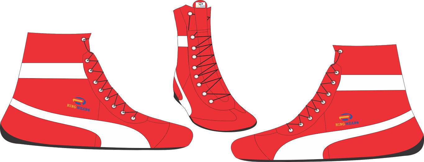 Boxing Shoes Sample1 - Boxing Shoes Clipart (1366x522)
