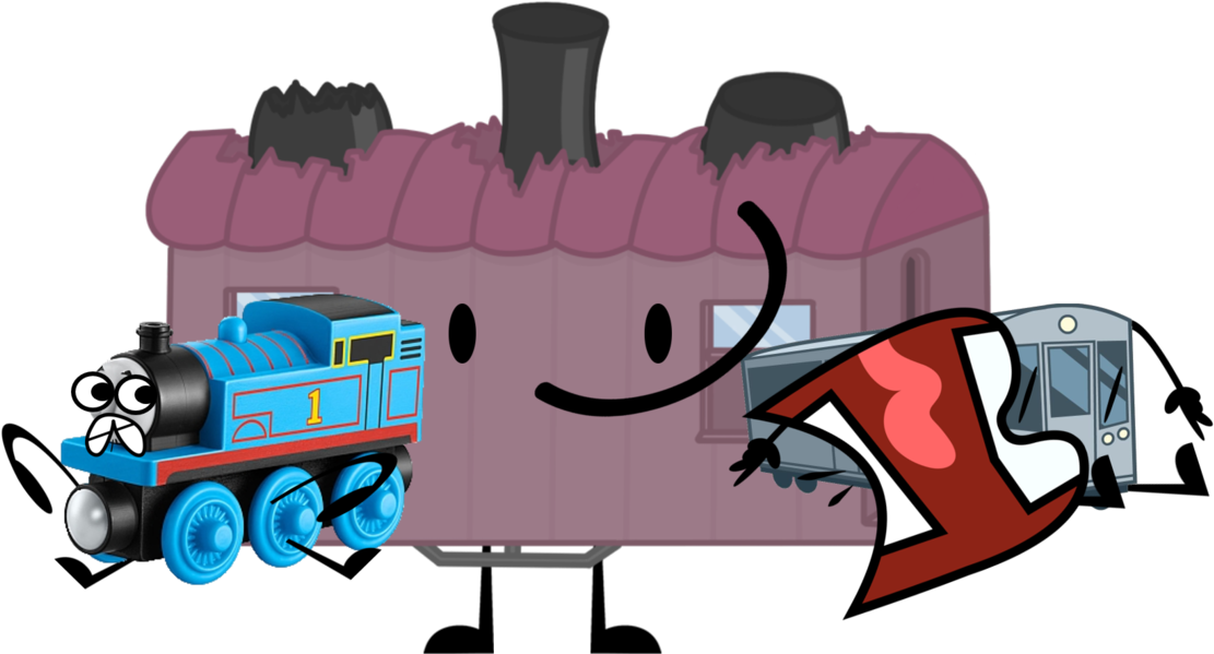 A New Train In Town By Aarenanimations - Fisher-price Thomas The Train Wooden Railway Thomas (1193x669)