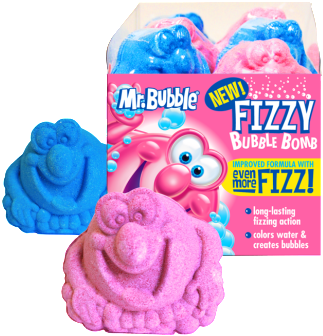 New - Mr. Bubble Fizzy Bubble Bath Bomb - Tray (360x359)