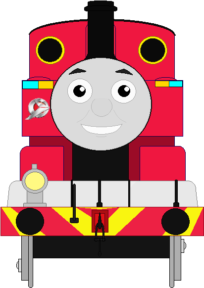 Chug Patrol Thomas By Levelup331 - Thomas Front Sprite (457x593)