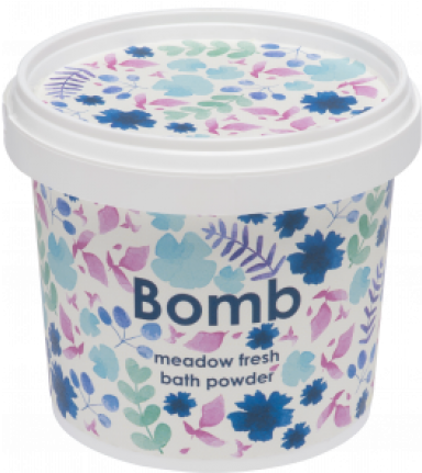 Meadow Fresh Bath Powder 340ml - Bomb Cosmetics - Bath Salts Meadow Fresh Bath Powder (430x430)