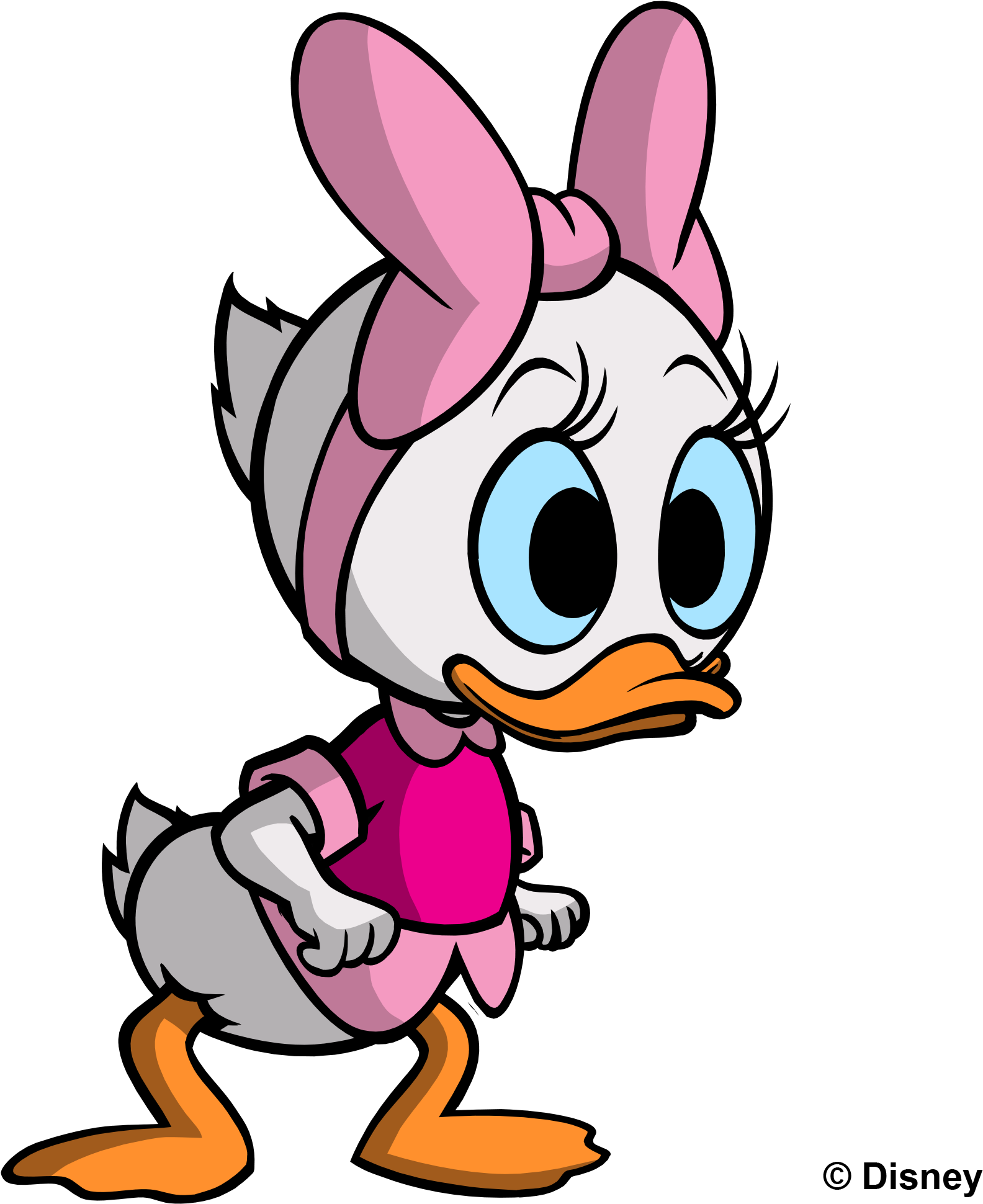 Prev - Girl Duck From Ducktales (2048x2048)