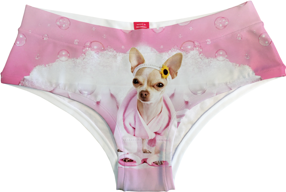 Sweet Bubble Bath Fearless - Chihuahua Clothes (1024x687)