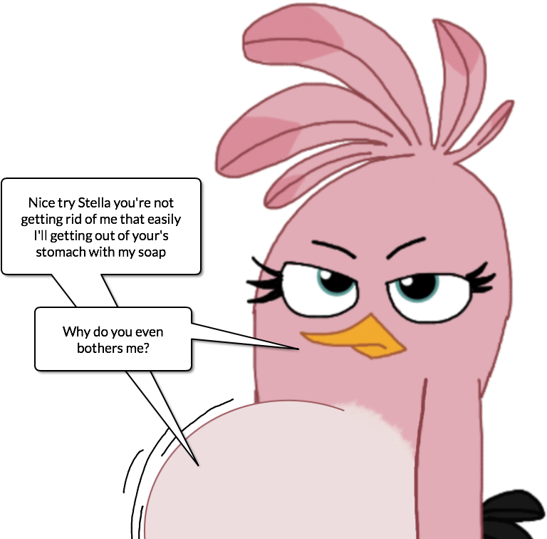 Stella Ate Chirp (v2) By Hakunamatata15 - Cartoon (1024x768)
