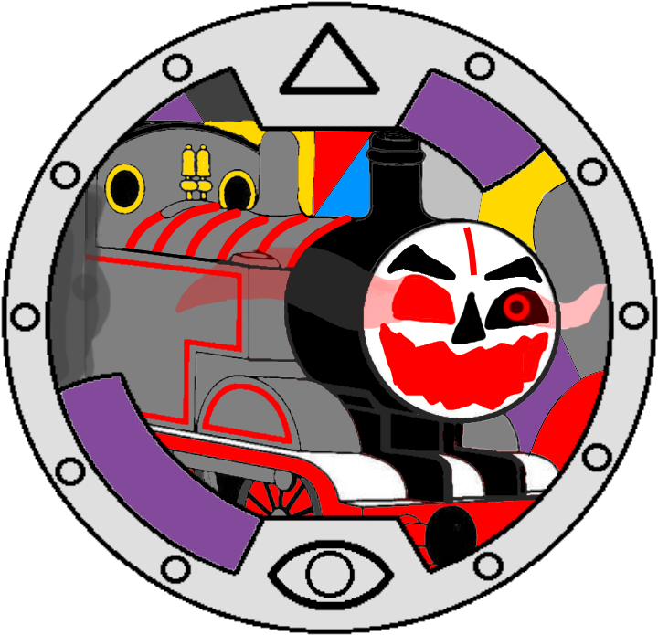 Yo Kai Oc Ghost Railer By Anyfan1 - Yo-kai Watch (736x736)