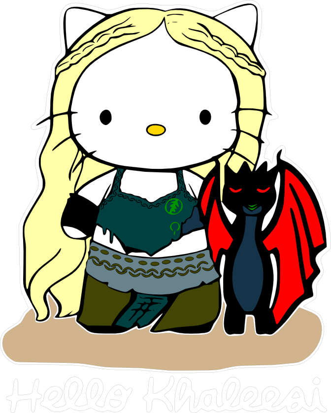 Tv, Personal Use, Hello Khaleesi, - Daenerys Targaryen (672x839)