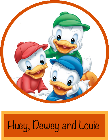 Huey Dewey Louie Logo - Huey Dewey And Louie Png (436x511)