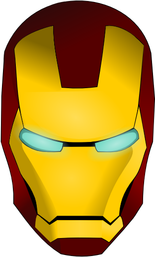 Iron Man's Head By Pimix - Iron Man (321x661)