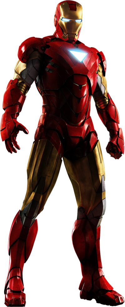 Iron Man Clipart Photo Png Images - Iron Man Mark 6 (400x978)