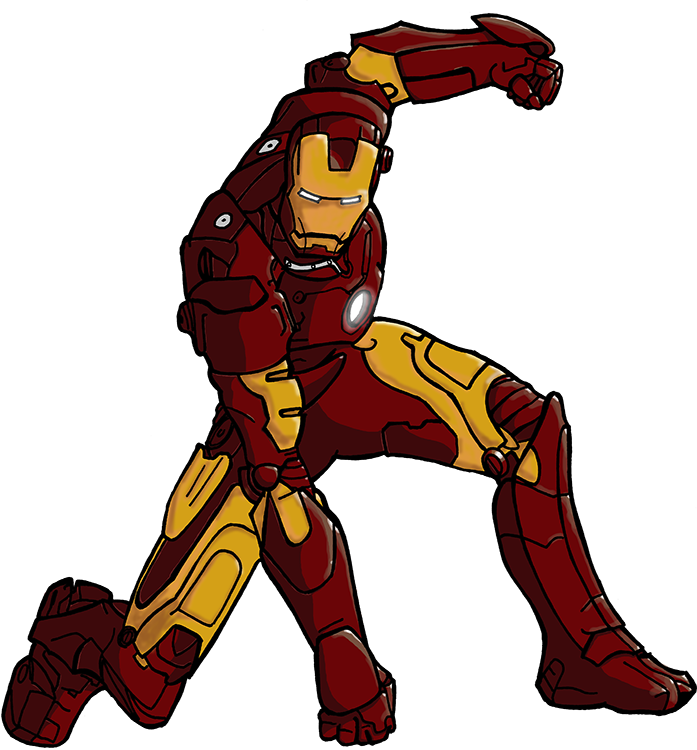 Iron Man - Iron Man (697x750)