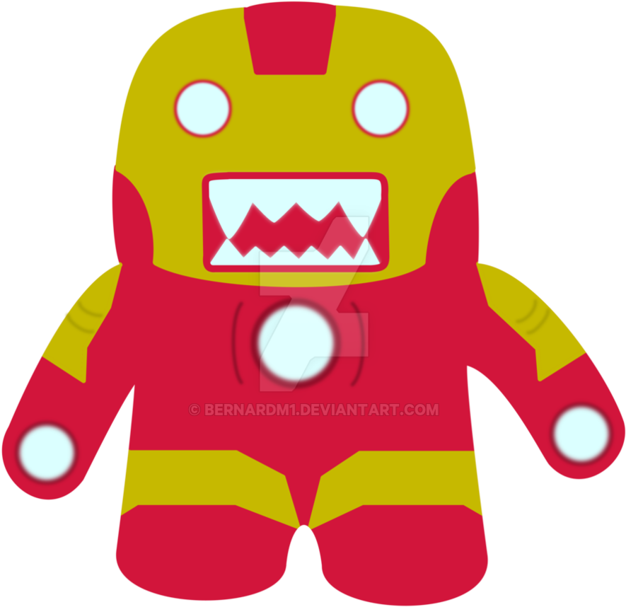 Domo Iron Man By Bernardm1 - Baby Toys (894x894)