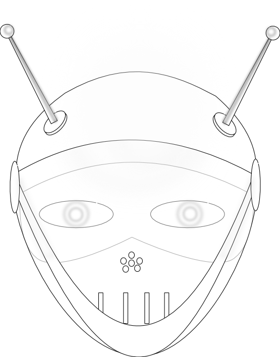 Iron Man Iron Man Black White Line Art 555px - Locket (555x708)