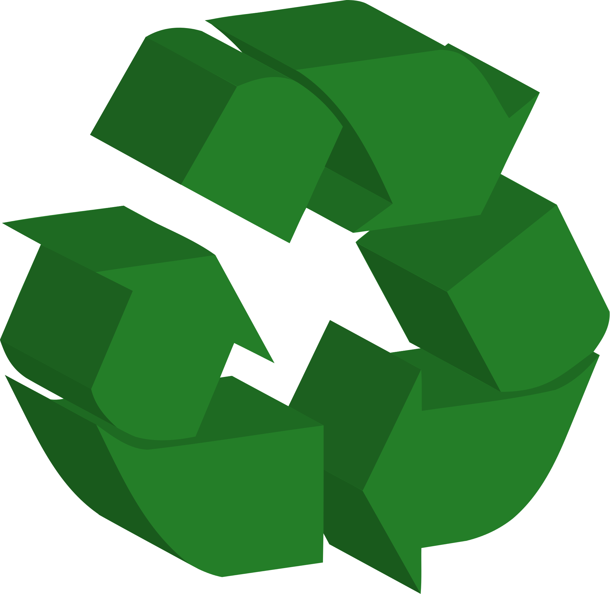 Recycling Icons 6, Buy Clip Art - Recycle 3d Logo Png (2000x1948)