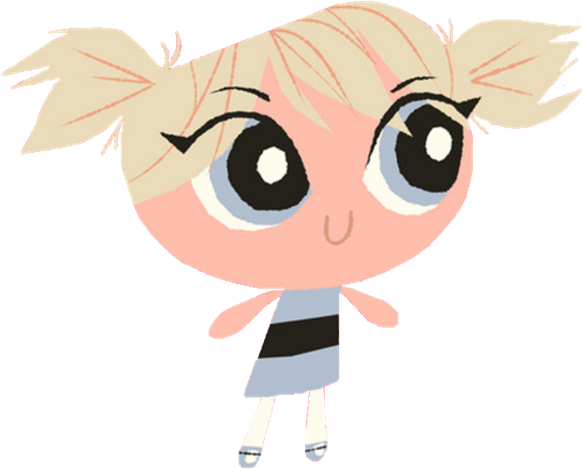 Bubbles Ppg Danced Pantsed Reboot - Powerpuff Girls Dance Pantsed Bubbles (860x689)