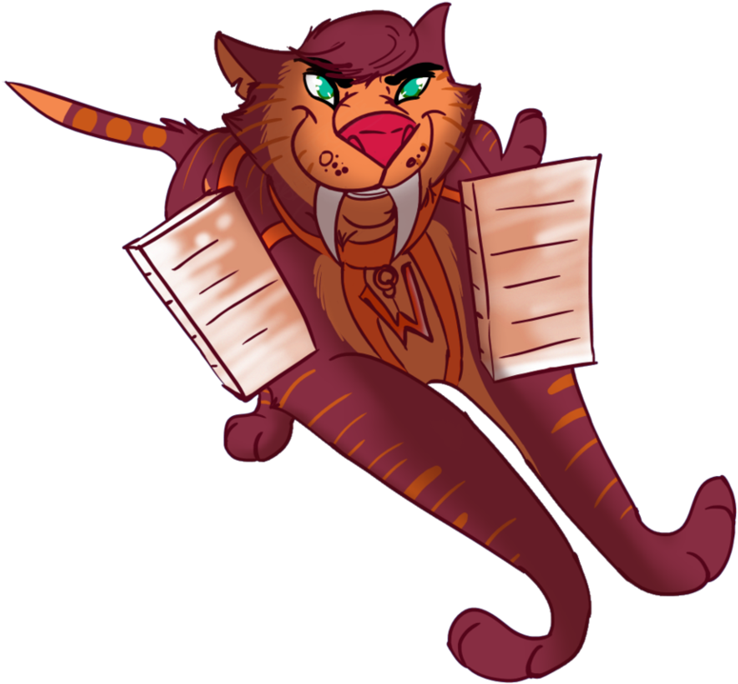 Sabre By Wolf-chalk - Cartoon (979x816)