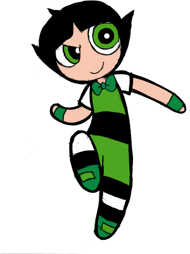 Ppg Powerpuff Girls Bubbles Ppg Buttercup Ppg Blossom - Cartoon (714x960)