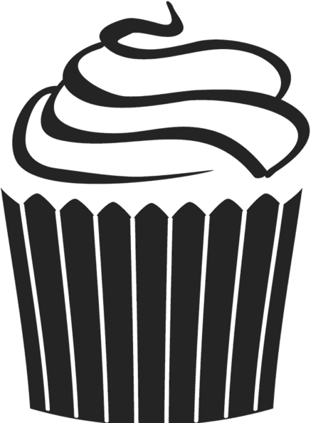 Beautifully Frosted Cupcake Rubber Stamp - Beautifully Frosted Cupcake Rubber Stamp (600x600)