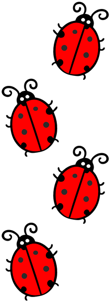 Baby Ladybug Cliparts - Mariquita Animada Png (398x720)
