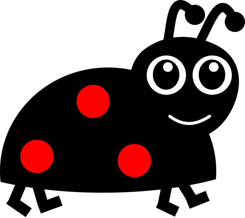 Baby Ladybug Cliparts 14, - Ladybug Cartoon (809x720)