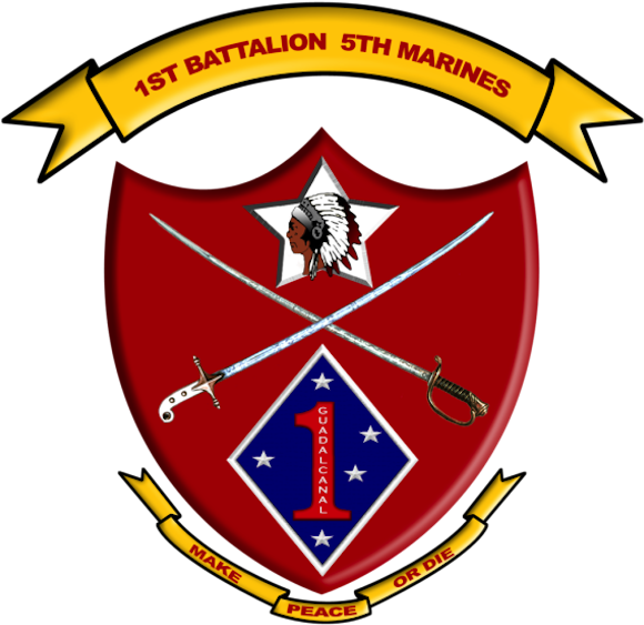 Marine Corps Patch - 1st Battalion 5th Marines (600x587)