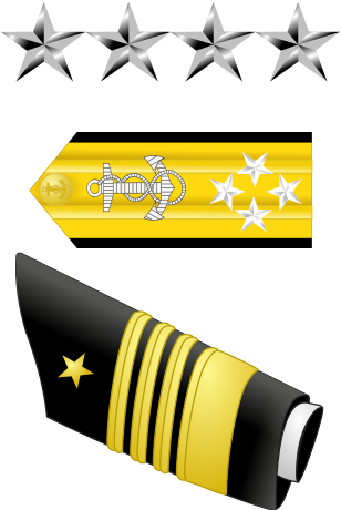 Equivalent Ranks To A Navy Admiral - Coast Guard Admiral Rank (322x500)